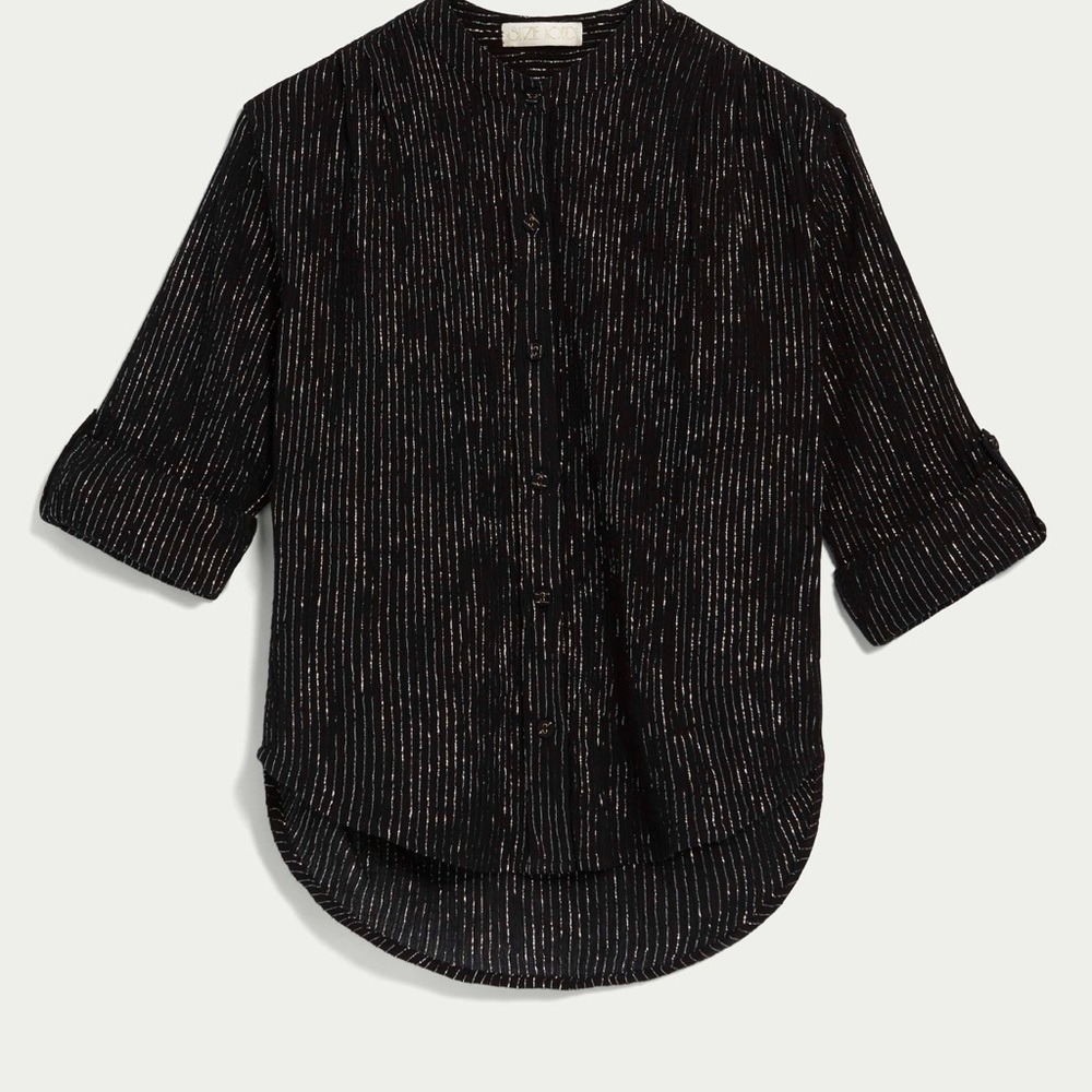 The Koubi Blouse in Lurex Gauze